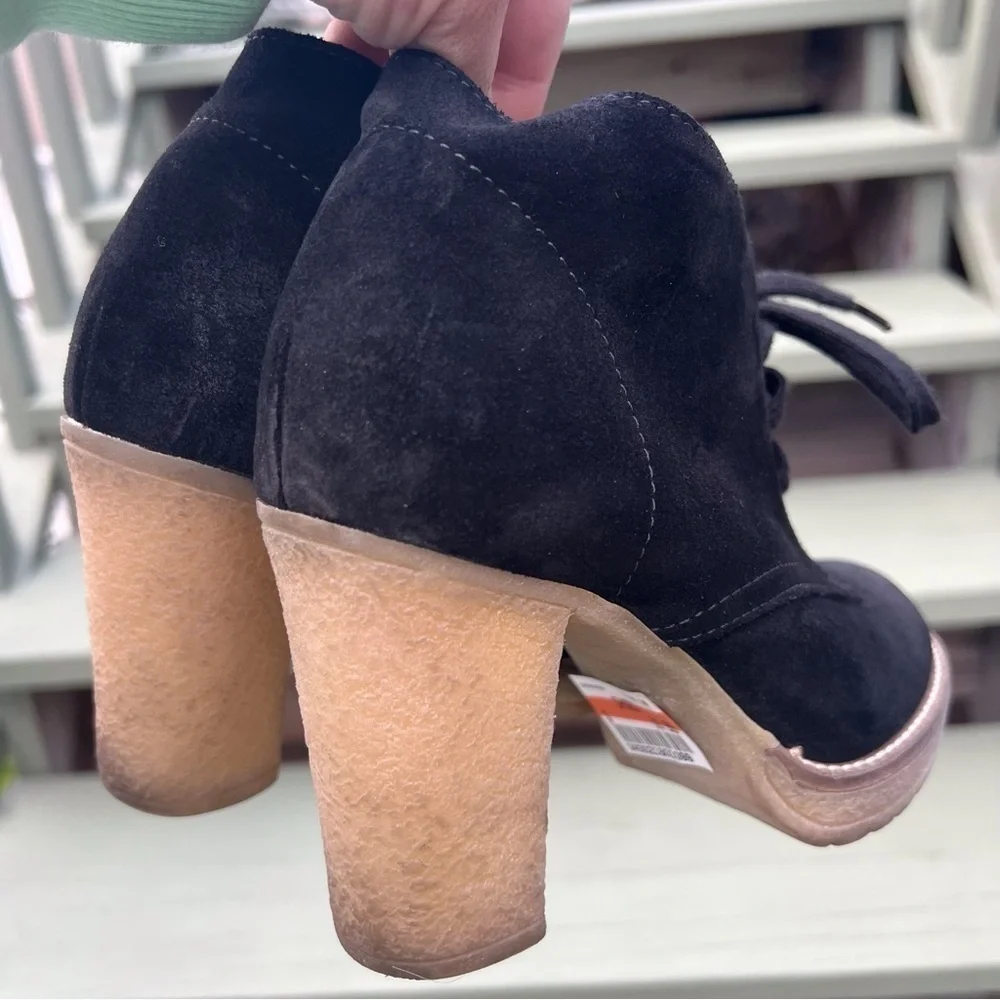 J Crew Black Booties Macalister High Heel